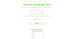 Desktop Screenshot of general-knowledge-quiz.co.uk